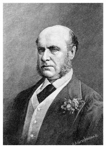 Sir Hercules Robinson, brit gyarmati adminisztrátor 1886-ban. alkotó: WA Hirschmann