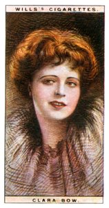 Clara Bow 1905-1965, amerikai színésznő és szexszimbólum, 1928.
