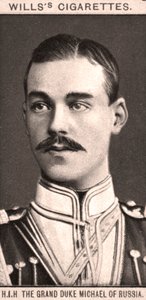 H.I.H. Mihály orosz nagyherceg, 1908. alkotó: WD and HO Wills