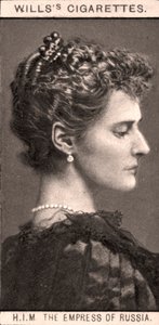 H.I.M. Oroszország császárnéja, 1908. alkotó: WD and HO Wills
