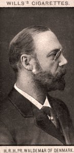 H.R.H., PR. Dán Waldemar, 1908. alkotó: WD and HO Wills