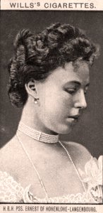 H.R.H, PSS. Ernest of Hohenlohe-Langenbourg, 1908. alkotó: WD and HO Wills