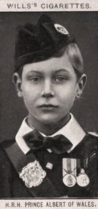 H.R.H. Albert walesi herceg, 1908. alkotó: WD and HO Wills
