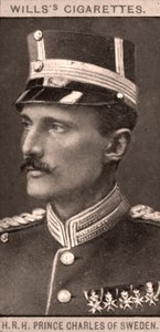 H.R.H. Károly svéd herceg, 1908. alkotó: WD and HO Wills
