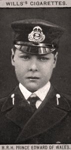 H.R.H. Edward walesi herceg, 1908 alkotó: WD and HO Wills