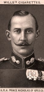 H.R.H. Miklós görög herceg, 1908.