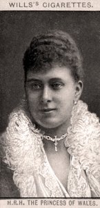 H.R.H. A walesi hercegnő, 1908. alkotó: WD and HO Wills