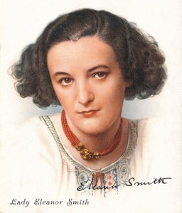 Lady Eleanor Smith, 1937. Művészek: Ismeretlen, WD & HO Wills.