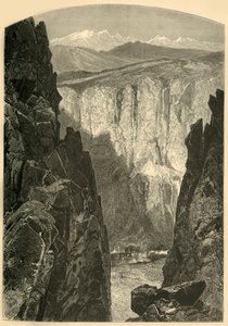 „Palisade Canyon”, 1874.