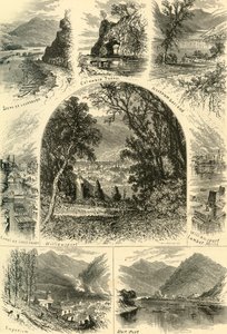„Scenes on the Susquehanna”, 1874.