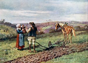 „Egy jelenet Bretagne-ban”, 1902-1903 alkotó: W Baird