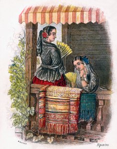 Spanyol lány, 1809.