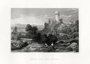 Eppstein-kastély, Taunus-hegység, Németország, 19. század