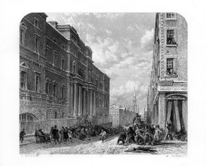 Az Edinburghi Egyetem, Skócia, 1870.