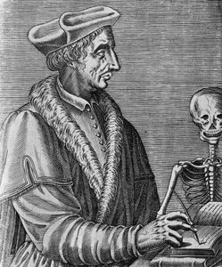 Jean Francois Fernel (1497-1558) francia orvos, csillagász és matematikus portréja, Nicolas II de Larmessin (kb. 1638-1694) metszete