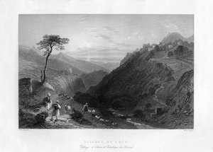 Eden falu, 1841. alkotó: W. H. Capone
