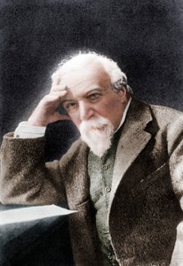 Robert Browning angol költő és drámaíró, 19. század vége. alkotó: W H Grove