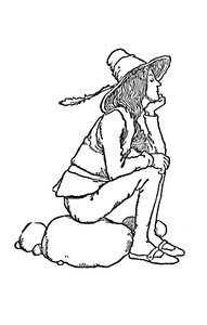 Ó! Kedves Augustine, 1930 alkotó: William Heath Robinson