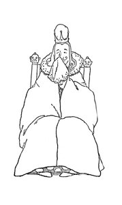 És sírt, mint egy gyermek, 1930 alkotó: William Heath Robinson