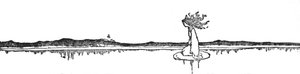Egy hajót sem lehetett látni, 1930 alkotó: William Heath Robinson