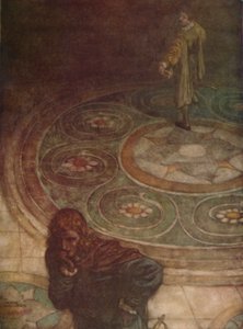 Viola: Mégis Barful Distrife! Akárkivel is üdvözölöm, én magam lennék a felesége., 1923 alkotó: William Heath Robinson