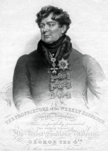 IV. György, az Egyesült Királyság és Hannover királya, 19. század. alkotó: W. Holl