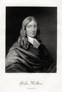 John Milton angol költő, XIX alkotó: W. Holl