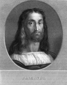 Marcantonio Raimondi olasz metsző, 1836. alkotó: W. Holl