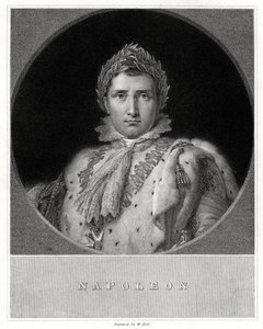 Napóleon Bonaparte, 19. század. alkotó: W. Holl