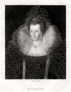 I. Erzsébet királynő, 1860 alkotó: W. Holl