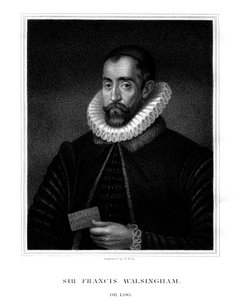 Sir Francis Walsingham, I. Erzsébet királynő kémmestere, 1824.