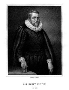 Sir Henry Wotton angol író és diplomata, 1824. alkotó: W. Holl