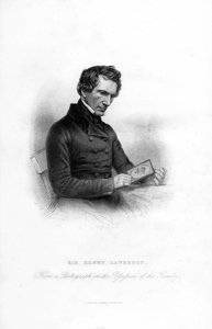 Sir Henry Montgomery Lawrence, 1806-1857, brit katona és államférfi Indiában, 19. század.