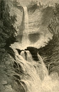 "Catskill-vízesés", 1874.