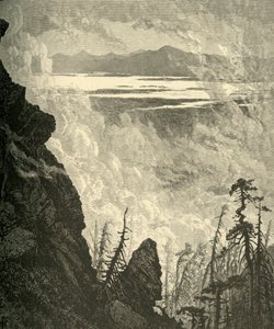„Pillanat a Champlain-tóról, a csúcstalálkozóról”, 1874.
