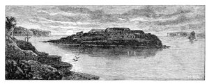 Bare Island, Botany Bay, Új-Dél-Wales, Ausztrália, 1886.