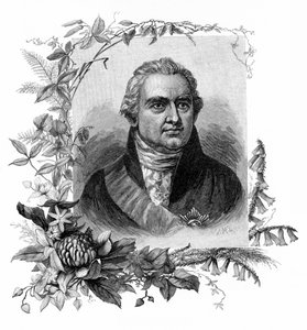 Sir Joseph Banks angol természettudós és botanikus, 1886.