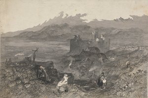 Harlech kastély, Észak-Wales