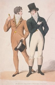 Reggeli sétáló és lovagló ruhák, c1810