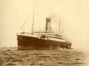 „A Minnewaska Atlantic Transport Line, 21 716 tonna”, 1930. alkotó: W. T Munns