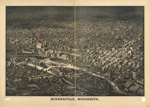 Minneapolis, Minnesota. alkotó: W. V.; Monasch Herancourt
