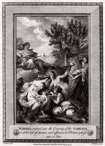 A Sabeans országába visszavonult Myrrha Adonis..., 1775