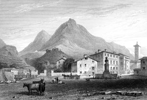Sondrio, Lombardia, Olaszország, 1828.