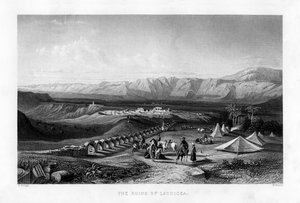Laodicea romjai, 1887. alkotó: W. Wallis