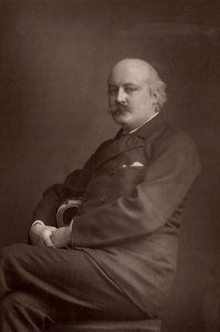 ""(Charles) Hubert (Hastings) Parry (1848-1918) (woodburytype) alkotó: W. and D. (after) Downey