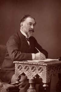 ""Frederick Harrison (1831-1923) English jurist and Positivist philosopher. (woodburytype)