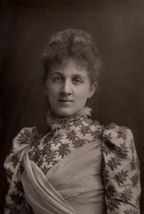 ""Liza Lehmann (Elizabetta Nina Mary Frederika Lehmann - 1862-1918) English soprano and composer. (woodburytype) alkotó: W. and D. (after) Downey