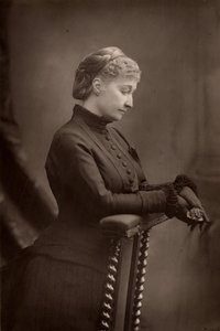 ""The Empress Eugenie (1826-1920) widow of Napoleon III of France. (woodburytype)