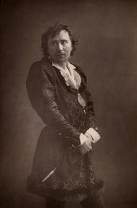 Herbert Beerbohm Tree (1853-1917) angol színész-menedzser (woodburytype)