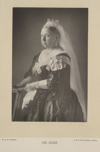 Viktória királynő. Nagy-Britannia és Írország Egyesült Királyságának királynője, valamint (1876-tól) India császárnője. Portré.